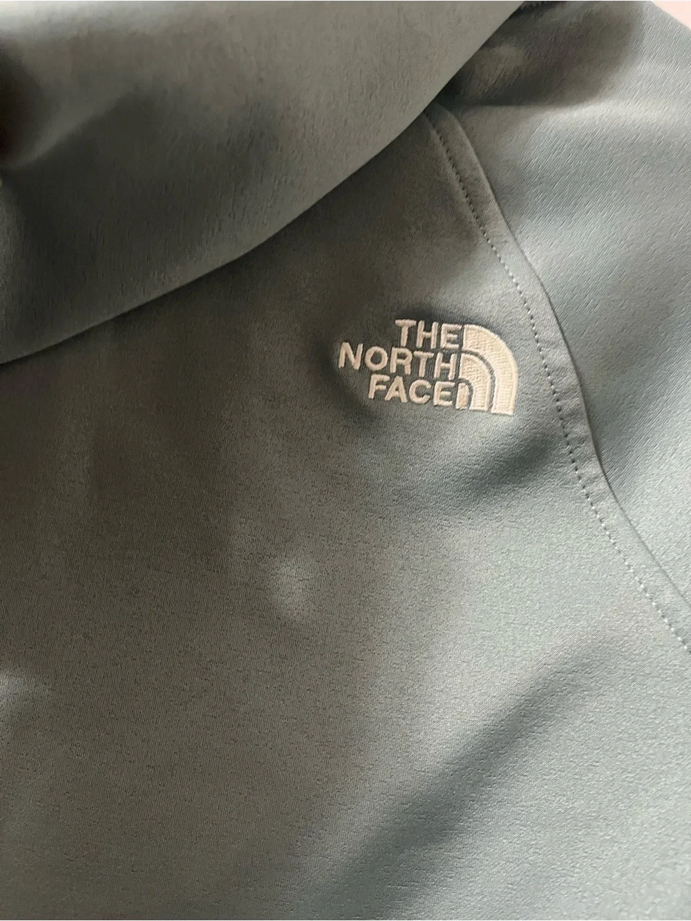 The North Face Women's Hooded Utility Jacket in Sage Green